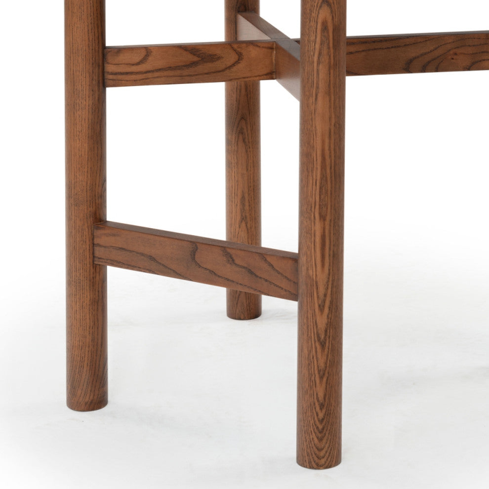 Safavieh Couture Tayla Counter Stool, Walnut/Brown