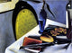 Preston Dickinson Still LIfe with Yellow-Green Chair - 21" x 28" Premium Canvas
