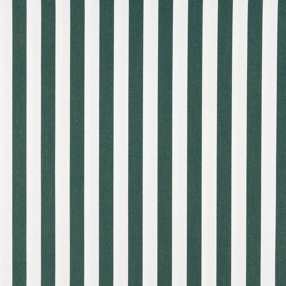 Green, Striped Indoor Outdoor Marine Scotchgard Upholstery Fabric By The Yard