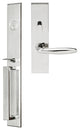 Summer Lever, Mortise Entry Handleset, RHR, Polished Stainless Steel