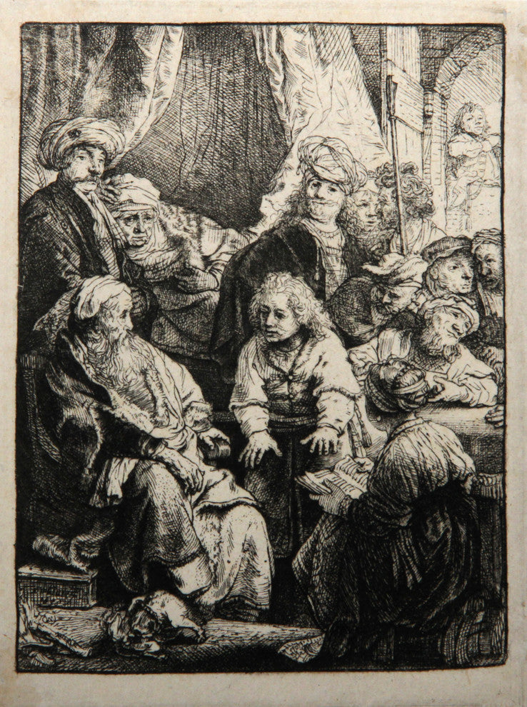 Rembrandt van Rijn "Joseph Racontant Ses Songes, B37" Heliogravure
