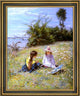William John Hennessy the Dandelion Clock Framed Premium Canvas Print, 16"x20"