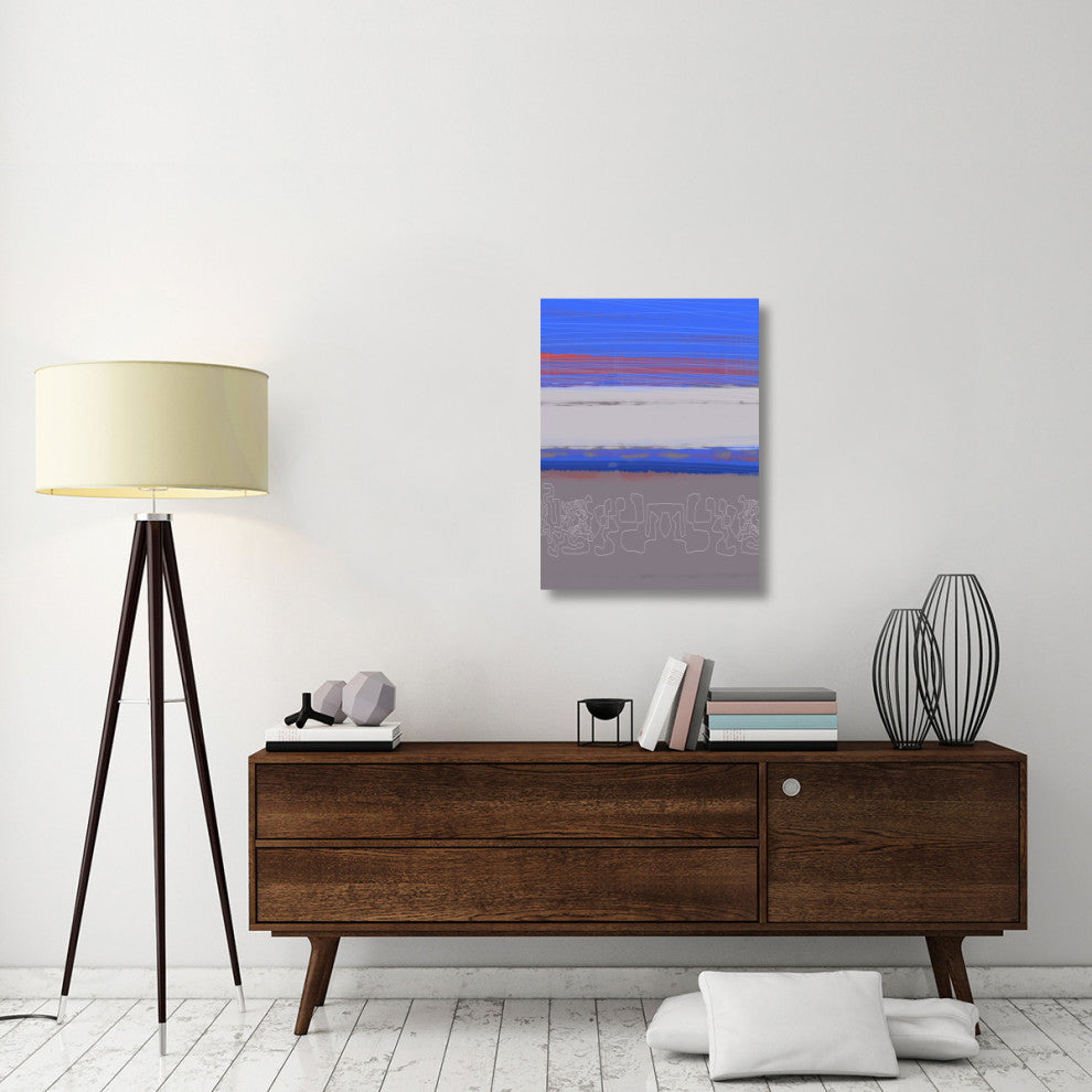 "Abstract  Blue View 1" Fine Art Print