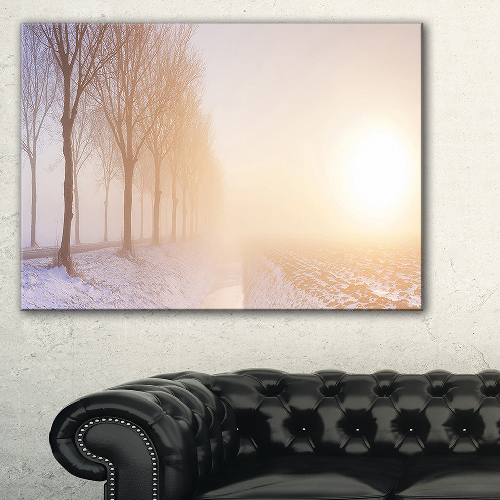 "Typical Polder Land in the Netherlands" Wall Art, 40"x20"