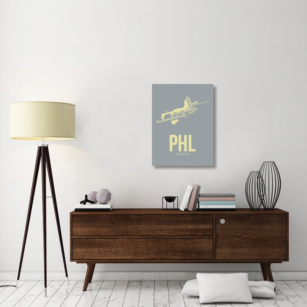 "PHL Philadelphia Poster 1" Fine Art Print