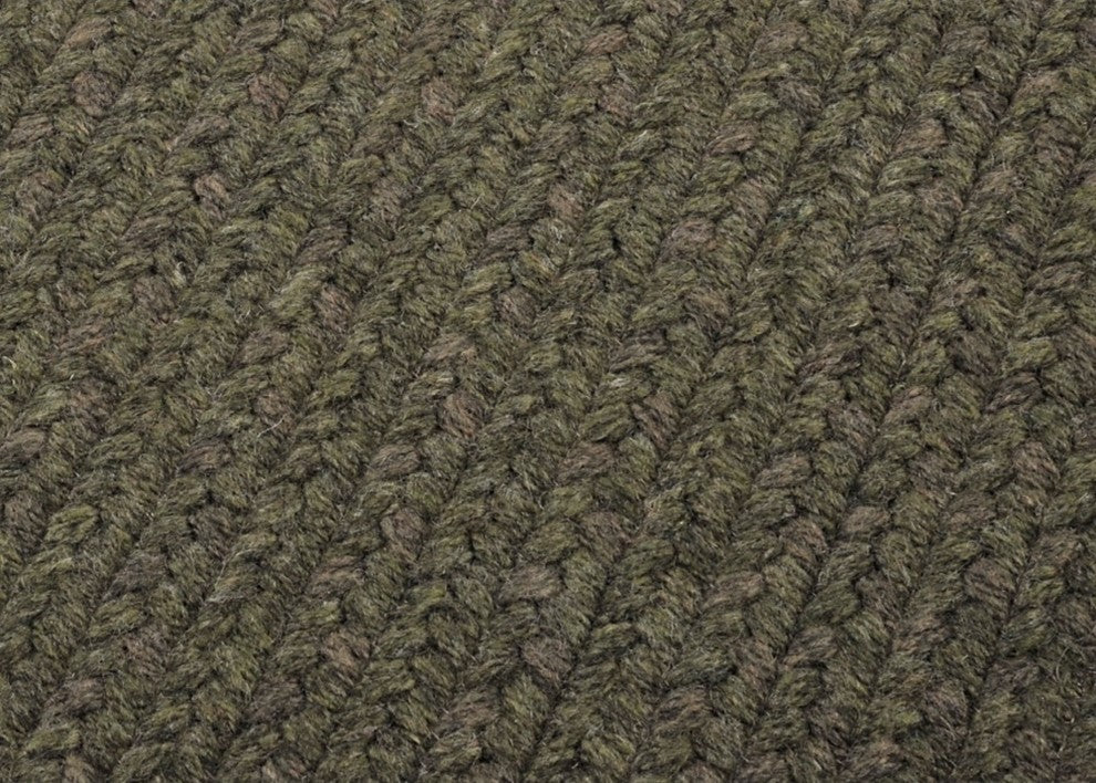 Colonial Mills Courtyard CY51 Olive Traditional Area Rug, Rectangular 8'x11'