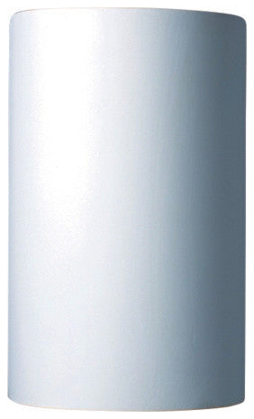 Ambiance Large Cylinder, Outdoor Wall Sconce, Bisque