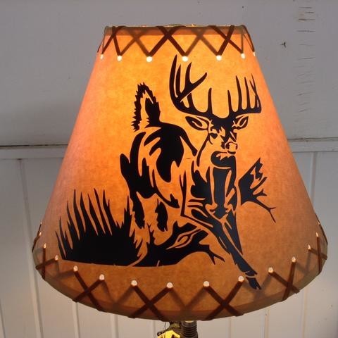 12" Diameter Deer Shade