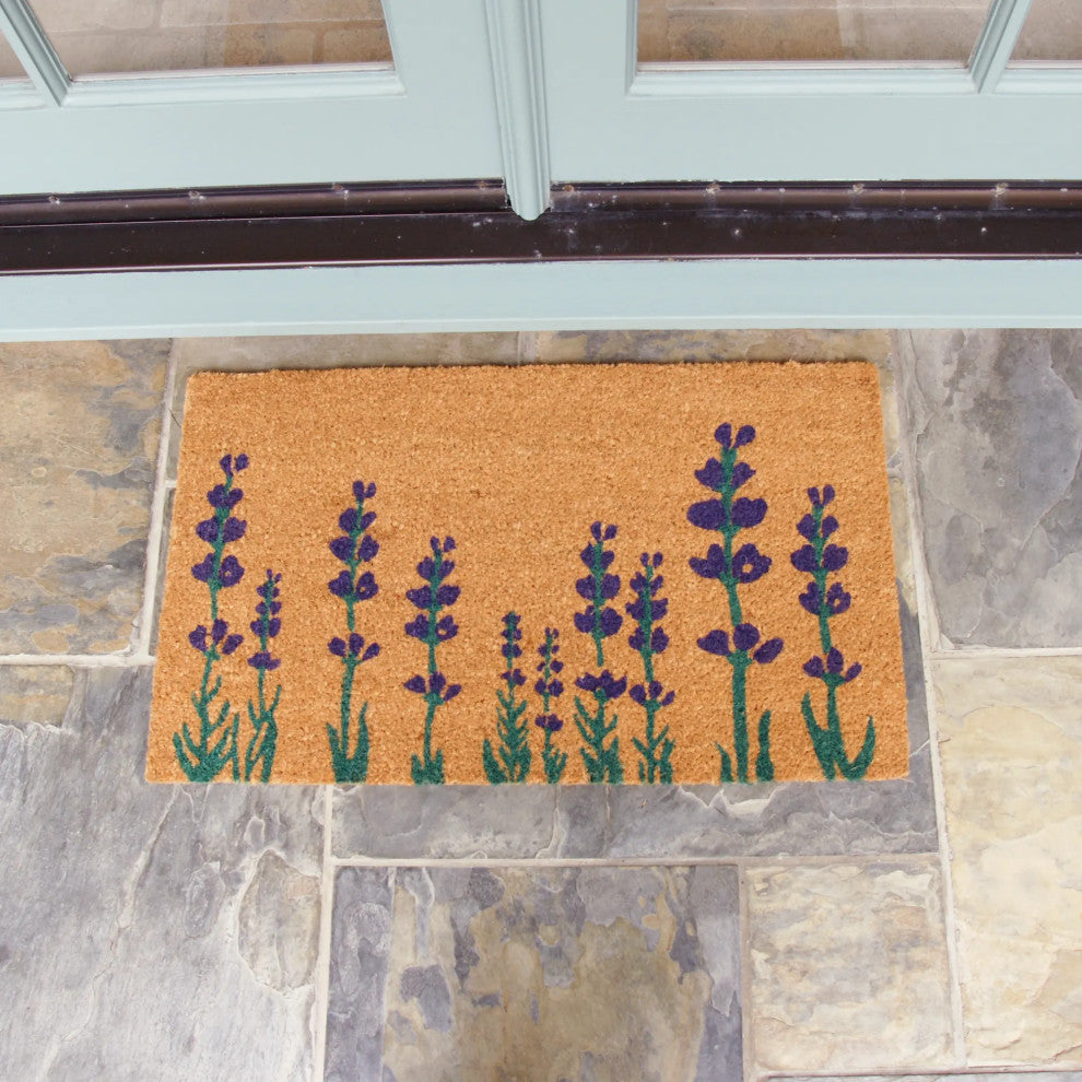 Rubber-Cal Summer "Flower Door Mat" Kit 18" x 30" 2 Doormats
