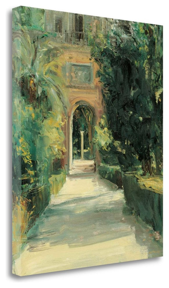 "Arco Y Columna" By Jose Luis Castrillo, Giclee Print on Gallery Wrap Canvas