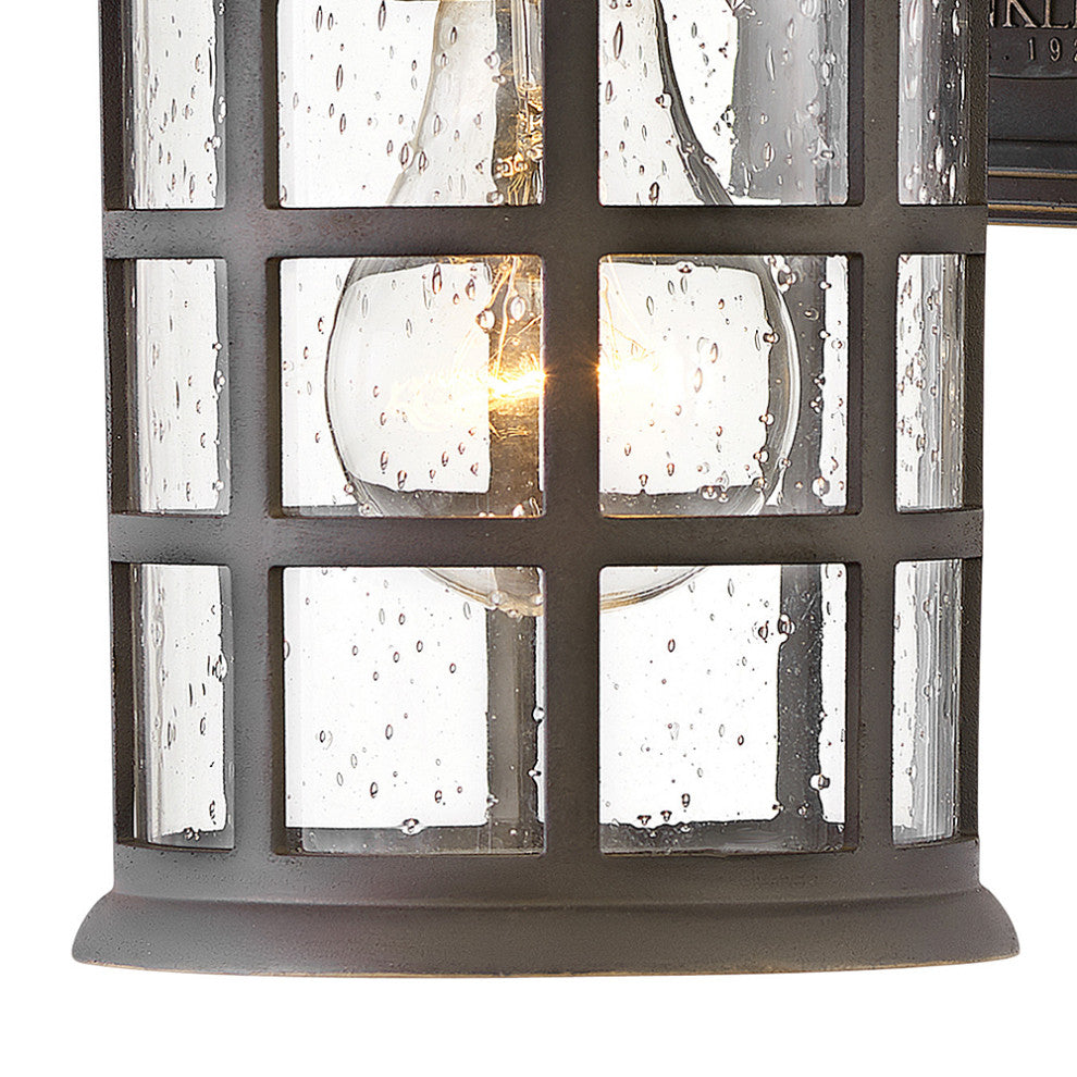 Hinkley Freeport Coastal Elements Small Wall Mount Lantern, Oil Rubbed Bronze