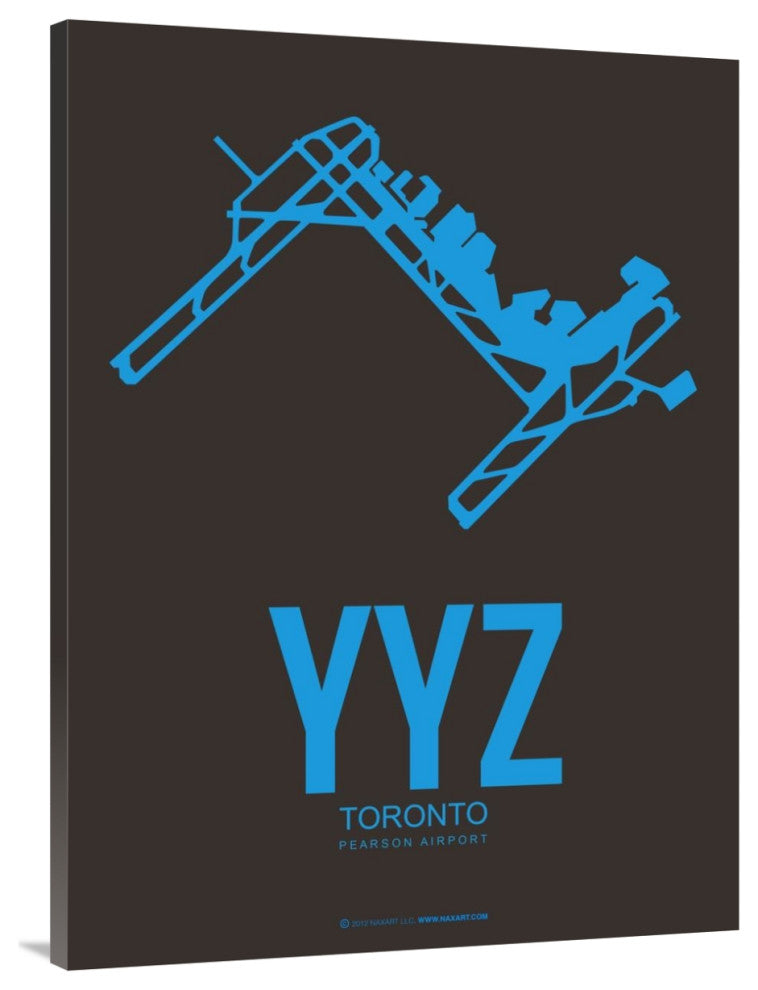 "YYZ Toronto Poster 1" Fine Art Print
