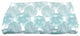 Beach Clouds, Geometric Print Bath Towel, Teal