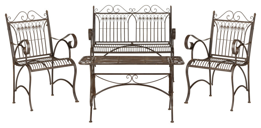 Safavieh Leah Indoor-Outdoor 4-Piece Set