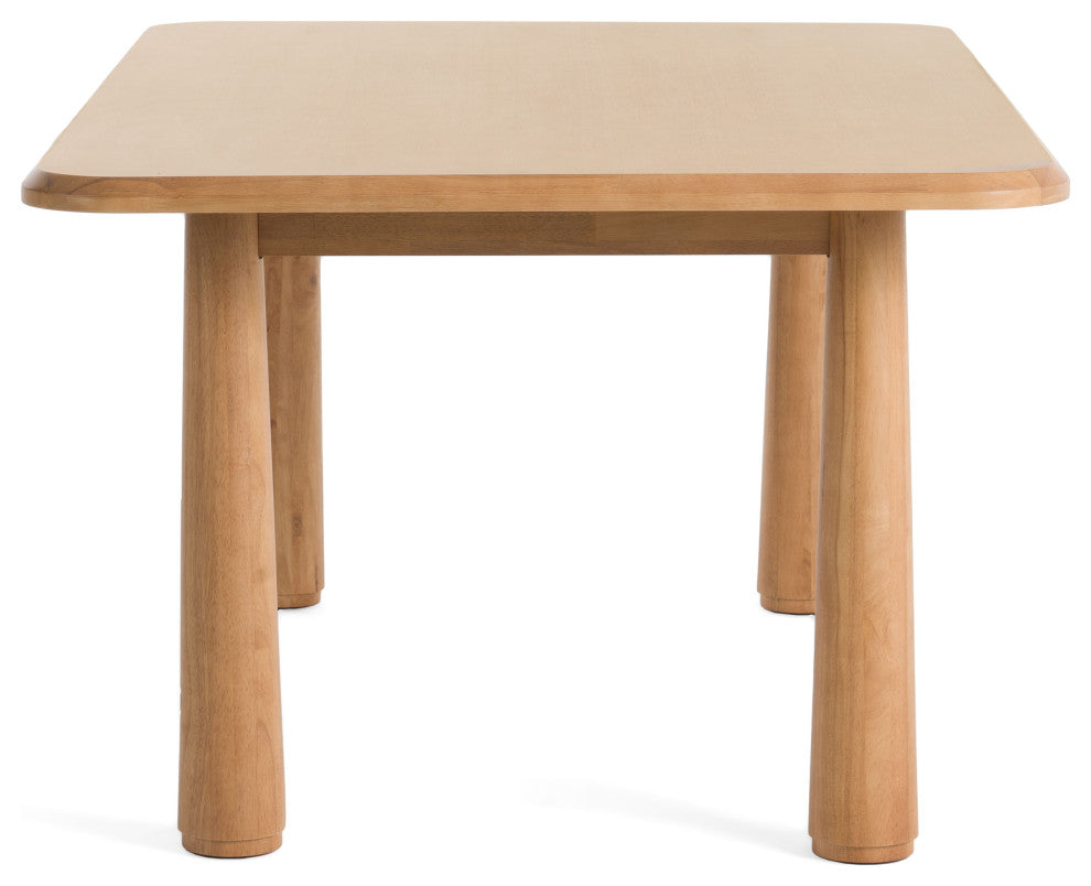 Modrest Rhea Modern 71" Natual Acacia Rectangular Dining Table