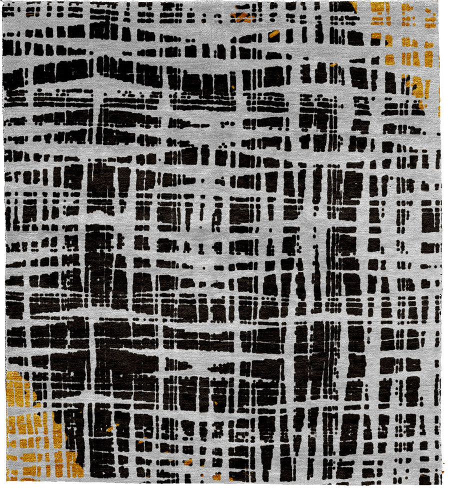 Static F Hand Knotted Tibetan Rug, 8' Round