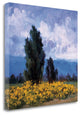 "Golden Age" By Brigitte Curt,Ready to Hang Giclee Print on Gallery Wrap Canvas