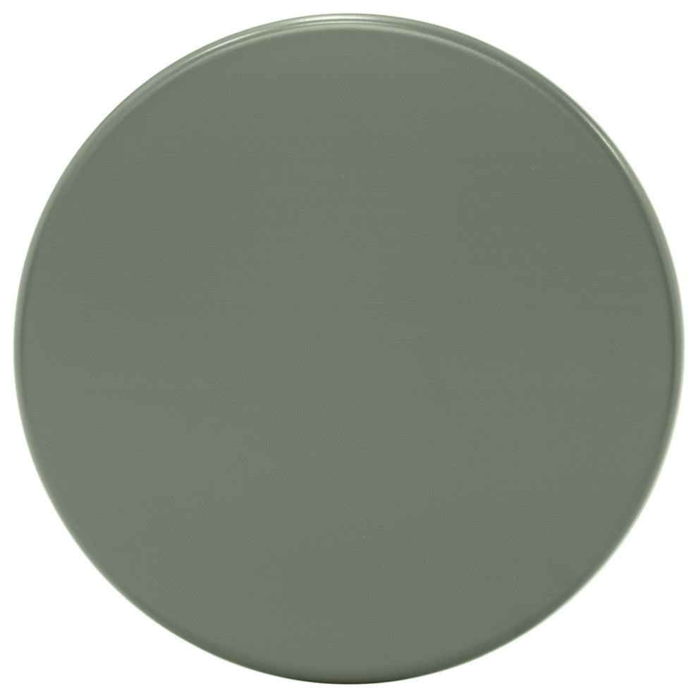 Anika Iron End / Side Table, Green