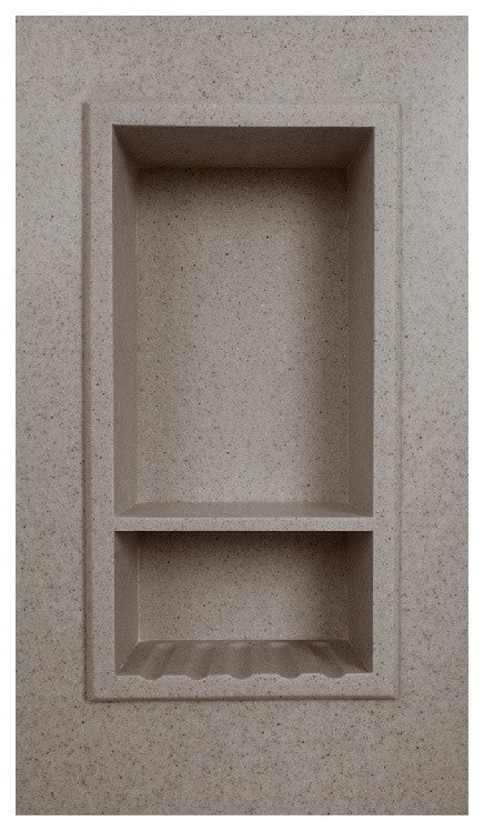 Decor 7-1/2"x15" Recessed Shampoo Caddy, Matrix Dusk