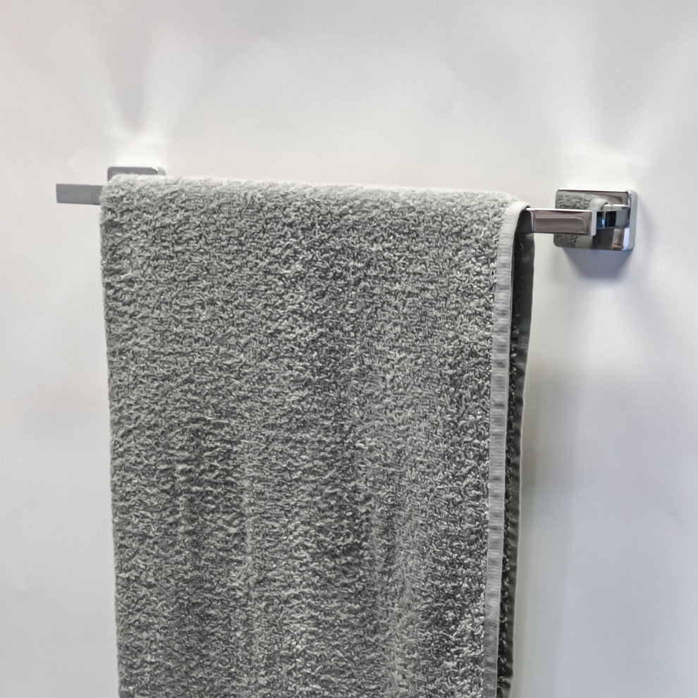 Chicago Series Chrome Bathroom 18in Towel Bar