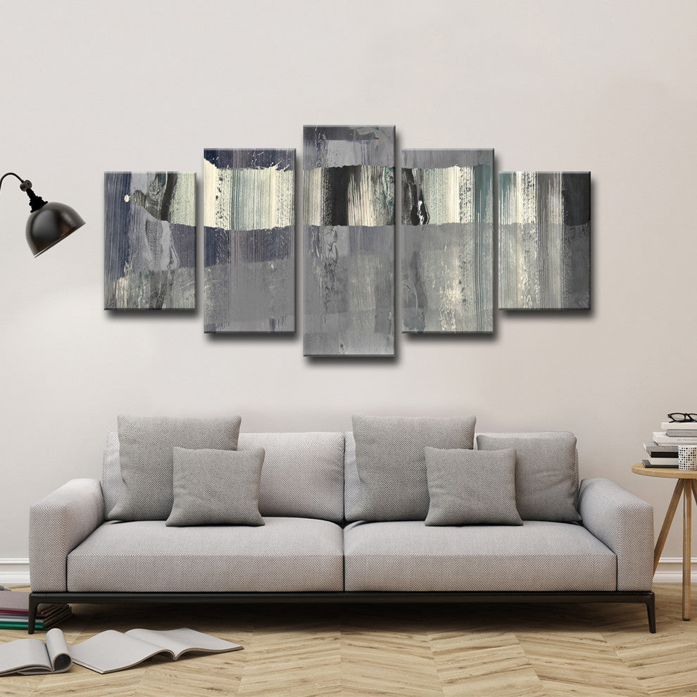 Ready2Hangart 'Inkd Xliii' 5-Piece Canvas Art Set