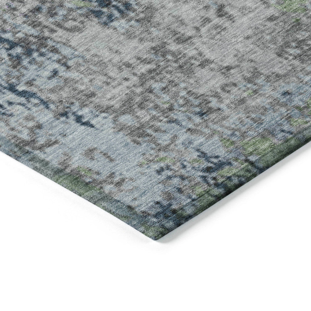 Machine Washable Indoor/Outdoor Chantille ACN1911 Fern 8' x 10' Rug