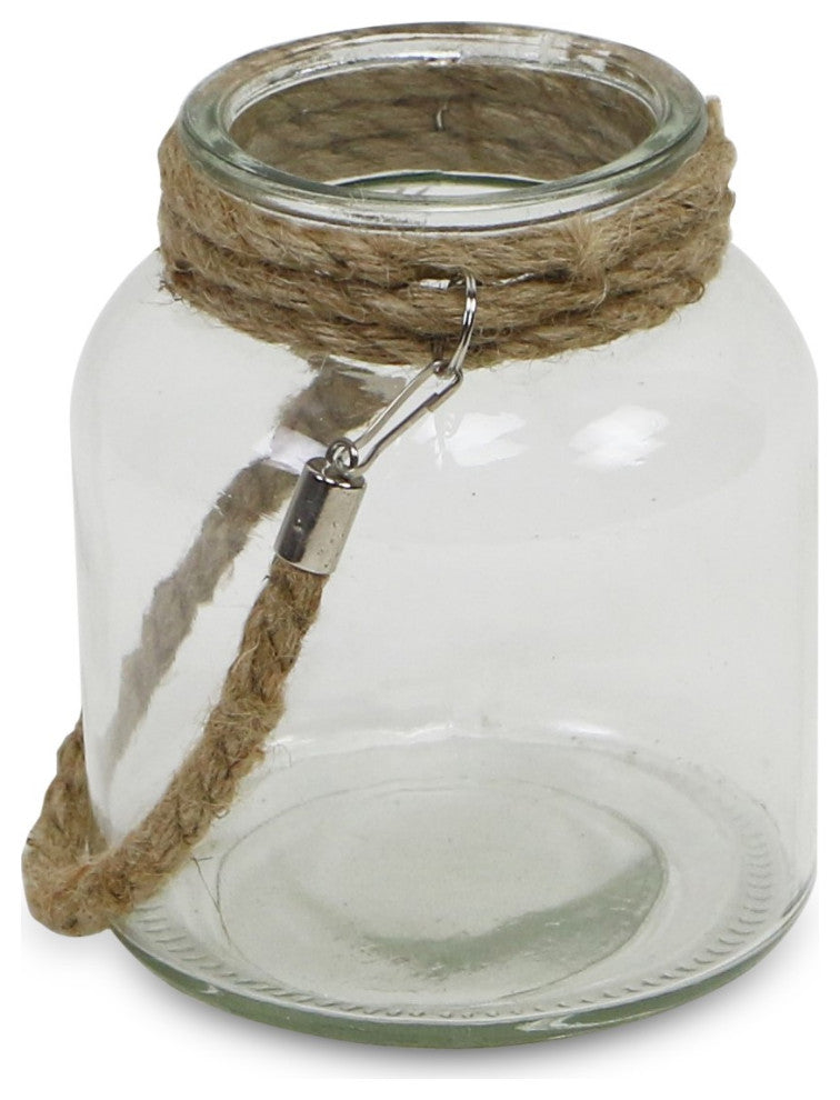 Playa Rope Glass Jar