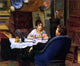 Henry Siddons Mowbray A Studio Lunch - 20" x 25" Premium Canvas Print