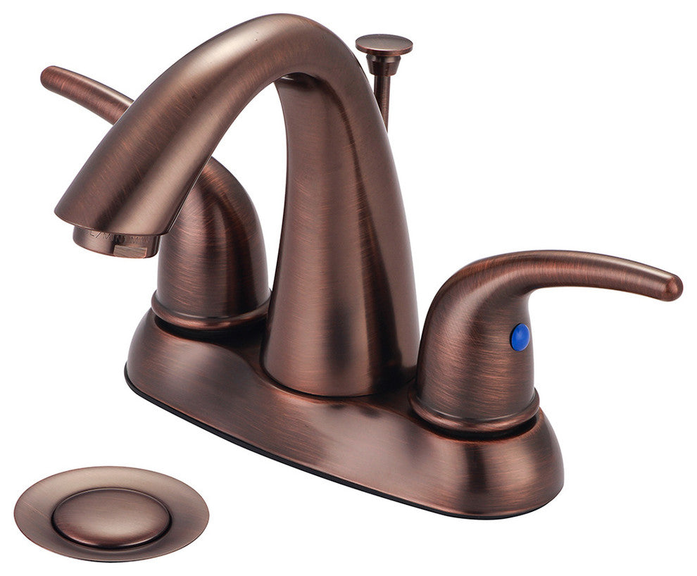 Accent Two Handle Bathroom Faucet, Oil Rubbed Bronze