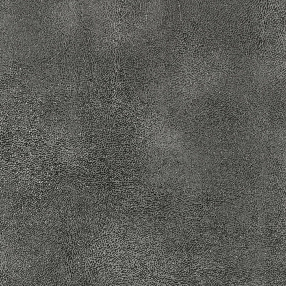 Castaic Stool by Kosas Home, Charcoal Gray, Counter Height