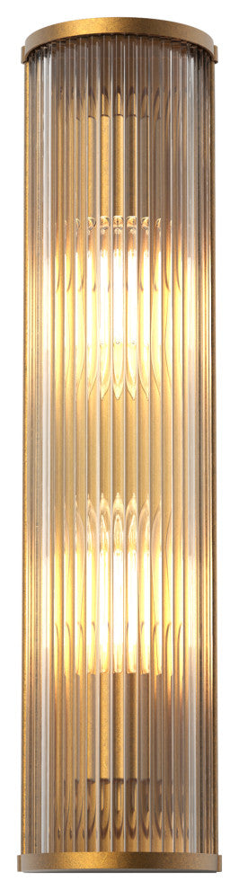 Astro Avignon Round 525, Dimmable Indoor Wall Light (Antique Brass)