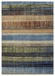 Machine Washable Indoor/Outdoor Chantille ACN1873 Blue 3' x 5' Rug