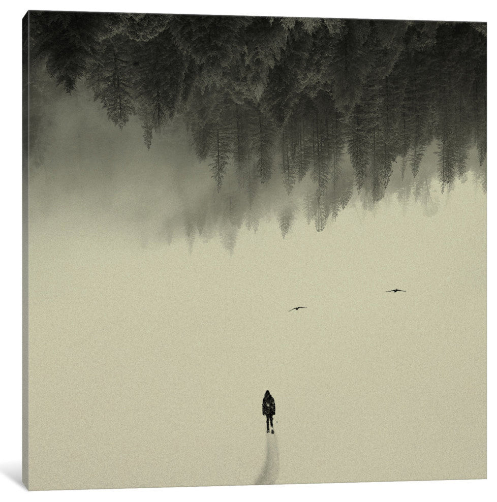 "Silent Walk" by Andreas Lie, 18x18x1.5