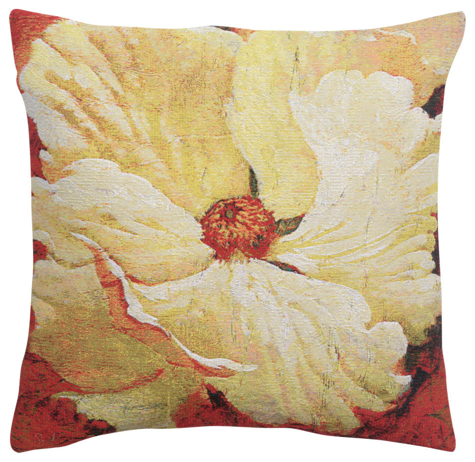 Fragrance I Decorative Couch Pillow Cover