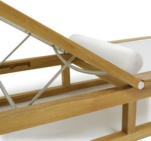 Maya Sling Lounger , Cushion: White