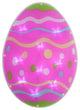 B/O LED Lighted Easter Egg Spring Window Silhouette Decoration With Timer