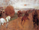 Edgar Degas Riders on a Road - 21" x 28" Premium Canvas Print