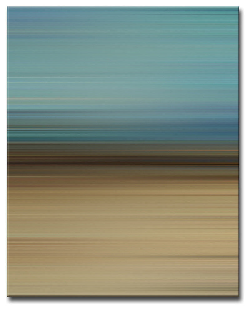 Ready2HangArt 'Blur Stripes XLVIII' Canvas Wall Art, 40 in. Highx30 in. Wide
