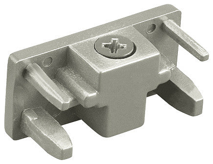 WAC Lighting H-Track End Cap, Brushed Nickel