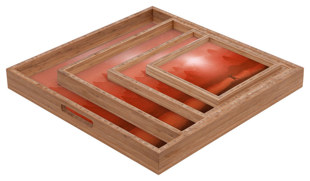 Deny Designs Viviana Gonzalez Naturaleza Y Luz II Square Tray