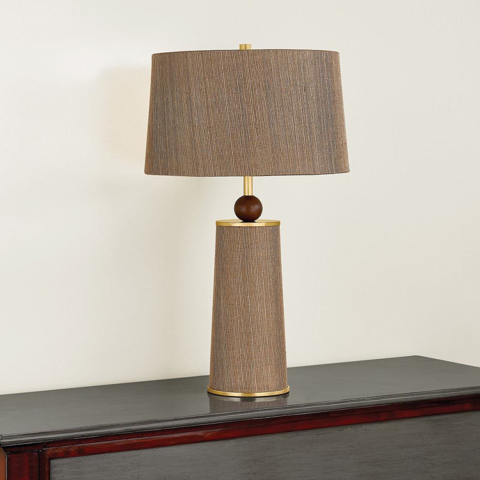 Mandy Cheng x Mitzi January Table Lamp Aged Brass