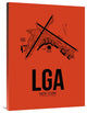 "LGA New York Airport Orange" Fine Art Print