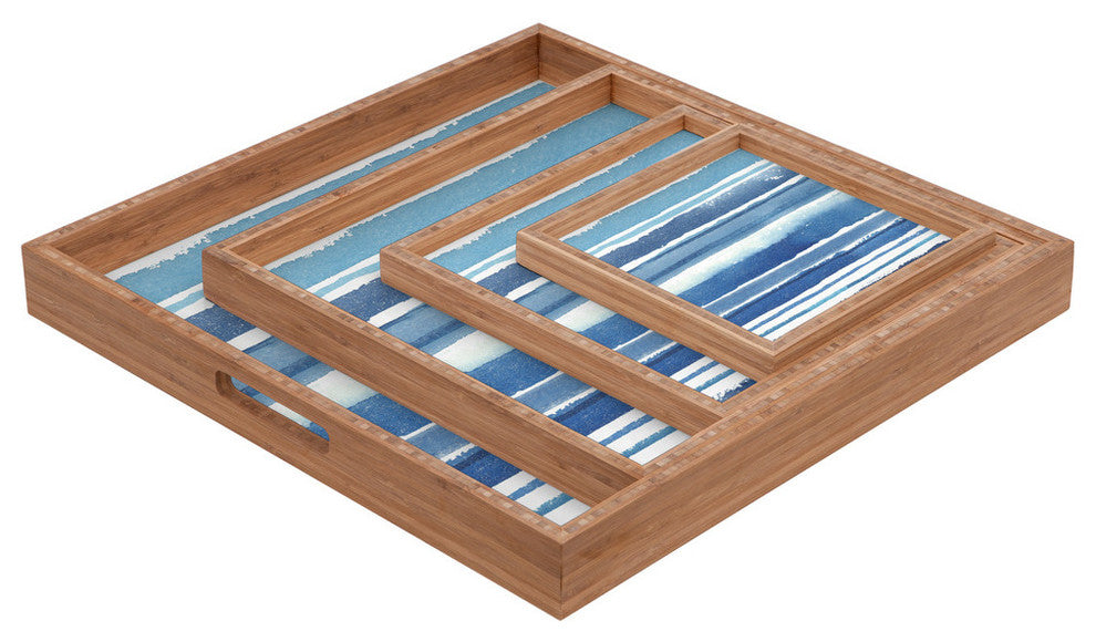 Deny Designs Kerri Satava Caribbean Shore Square Tray