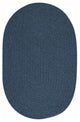 Colonial Mills Bristol WL01 Federal Blue Traditional Area Rug, Round 12'x12'