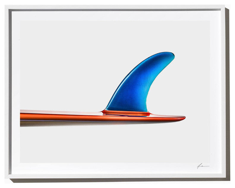 "Plastic Fantastic" Surf Art Photograph, White Frame, 27''x35''