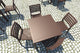 Compamia Ares 5-Piece Dining Set, Brown