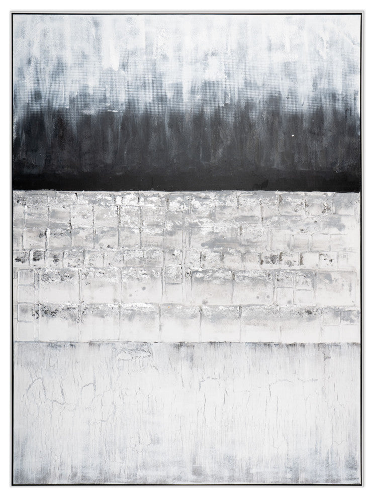 Afterlight, Hand Painted Framed Canvas