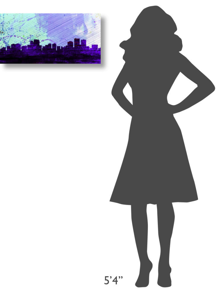 "Anchorage City Skyline" Fine Art Print