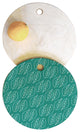 Craftbelly Topiary Forest Cutting Board Round, 11.5"x11.5"
