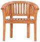 Teak Wood Peanut Indoor/Outdoor Chair made from Solid A-Grade Teak Wood